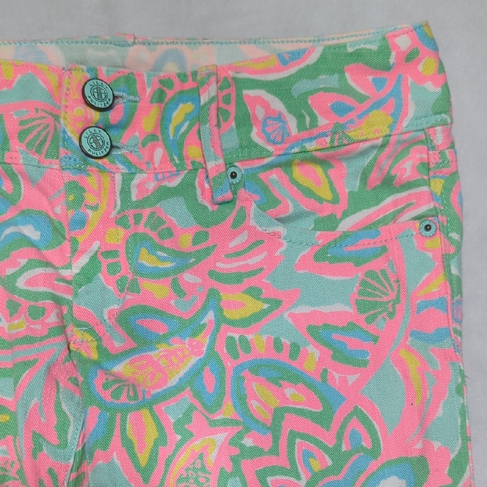 Lilly Pulitzer‎ Worth Skinny Mini Jeans Women's Size 00